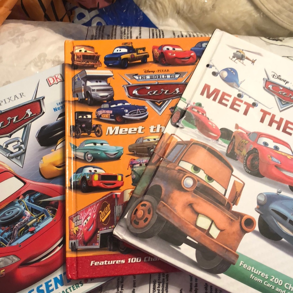 3- Meet The Cars, Disney Cars books